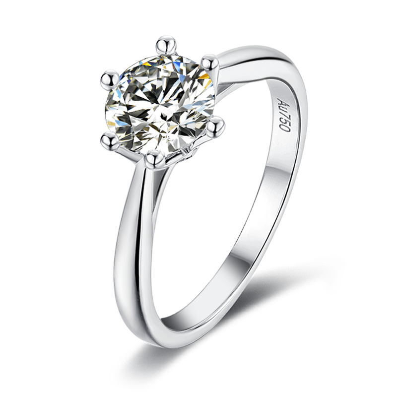 1 Carats Wedding bands for women Moissanite wedding bands Platinum Plated Silver  for womens wedding rings