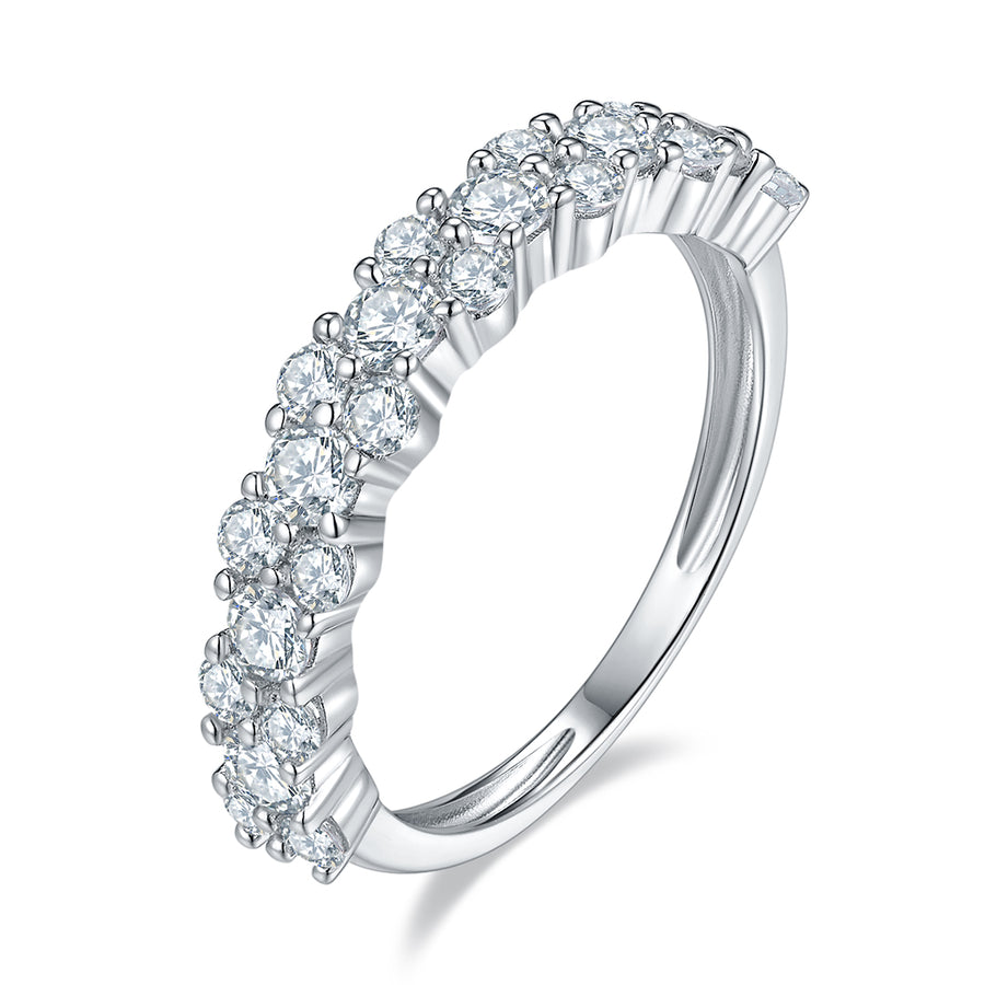 Moissanite Rings Near Me from Cross Rainbow® Engagement Ring, 2.00cttw DEW