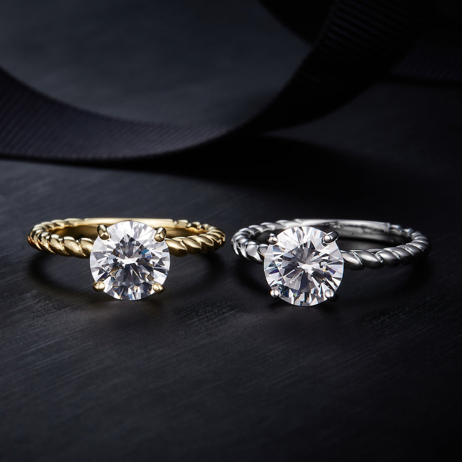Moissanite Rings Near Me from Rsupine® Engagement Ring