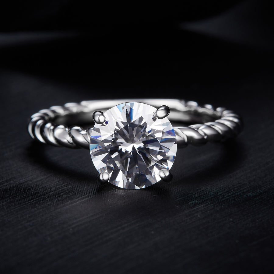 Moissanite Rings Near Me from Rsupine® Engagement Ring