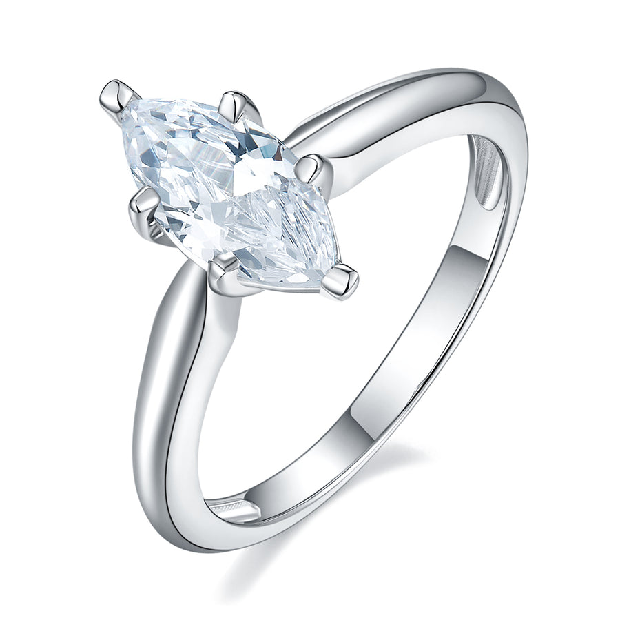 Cross Rainbow® Moissanite Rings for Women, SQ5×5MM*1, 0.8ct
